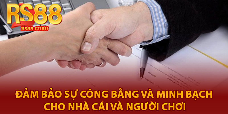 Điều Khoản Điều Kiện RS88 – Cập Nhật Mới Cho Newbie 3 đảm bảo sự công bằng và minh bạch cho nhà cái và người chơi